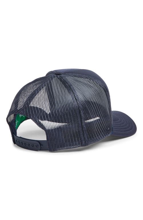 Friday Feelin ' Merry Bright Stars Trucker Hat In Blue