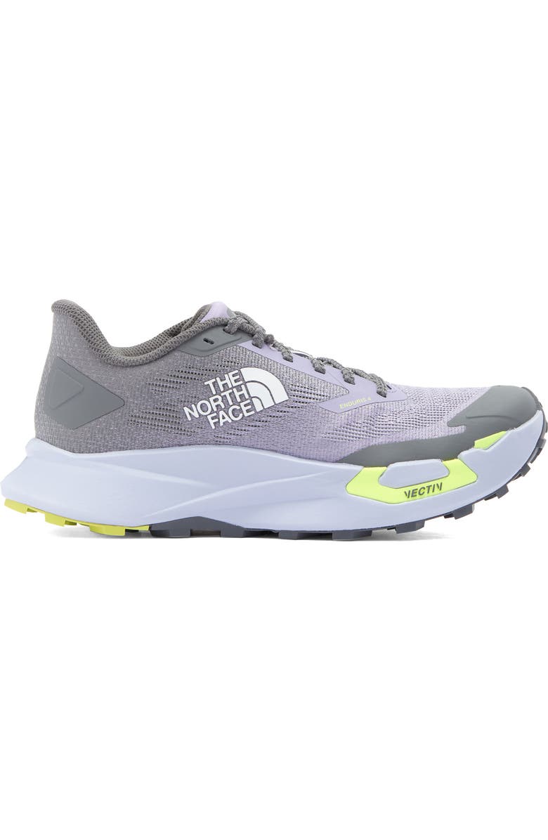 The North Face VECTIV<sup>™</sup> Enduris 4 Trail Running Shoe, Alternate, color, Lilac Peak/ Smoked Pearl