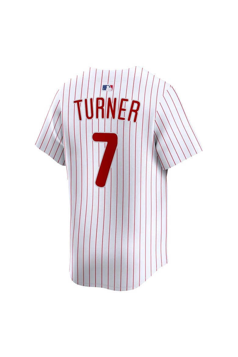 Men's Nike Trea Turner White Philadelphia Phillies Home Limited Player Jersey, Alternate, color, White