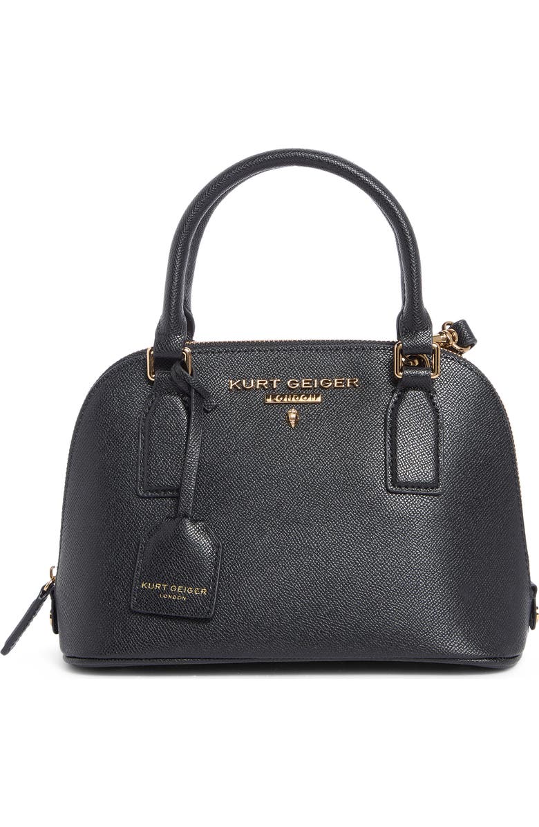 Kurt Geiger London Small Highgate Bowler Bag, Main, color, Black