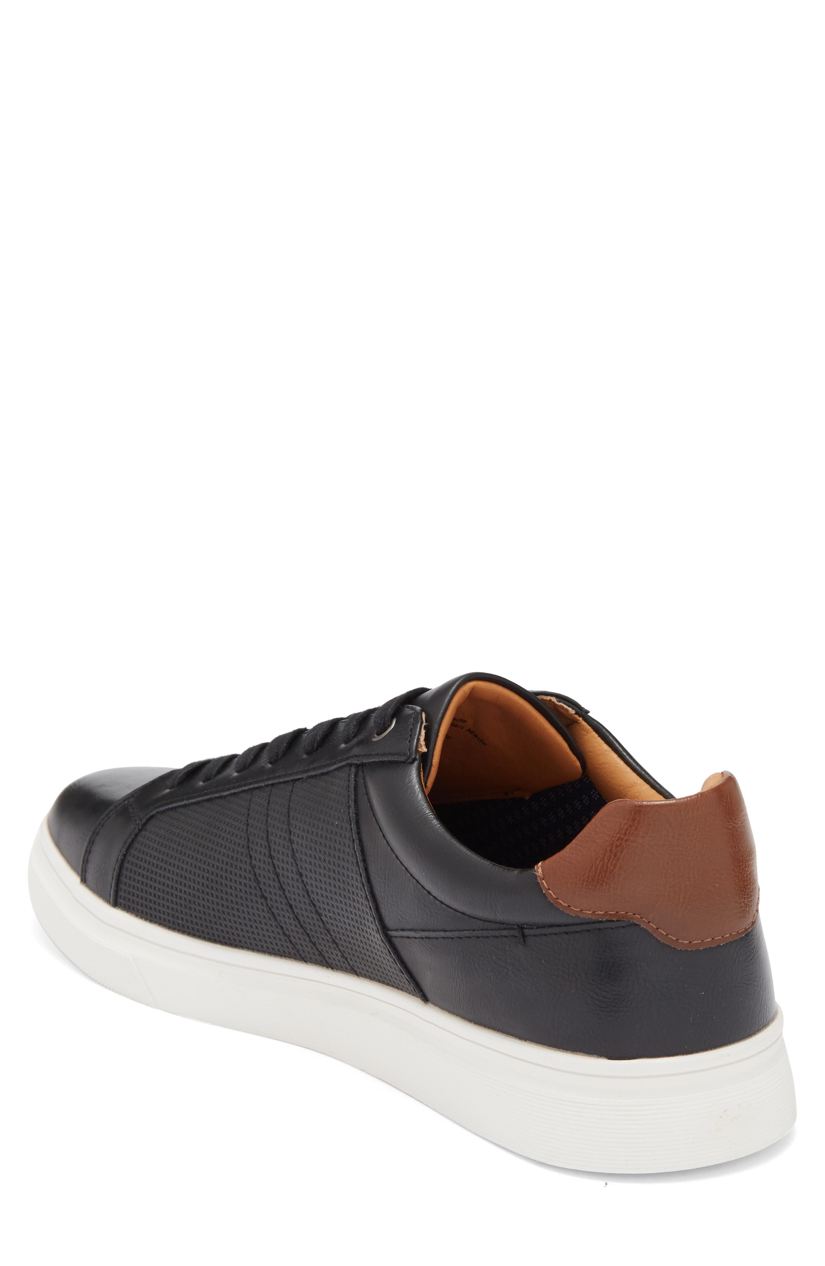 Steve Madden Strouz Low Top Sneaker, Alternate, color, Black