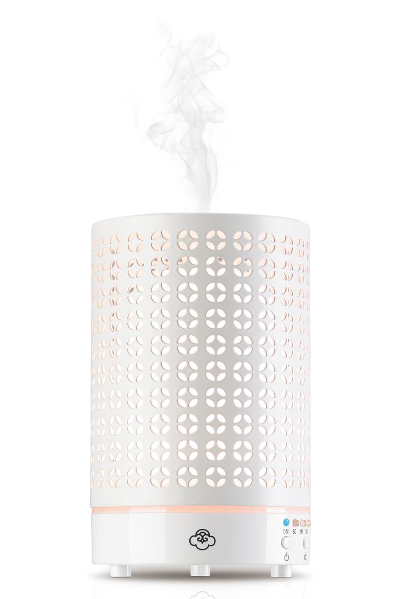 Cool Mist Cosmos Scentilizer Ultrasonic Aroma Diffuser, Main, color, WHITE
