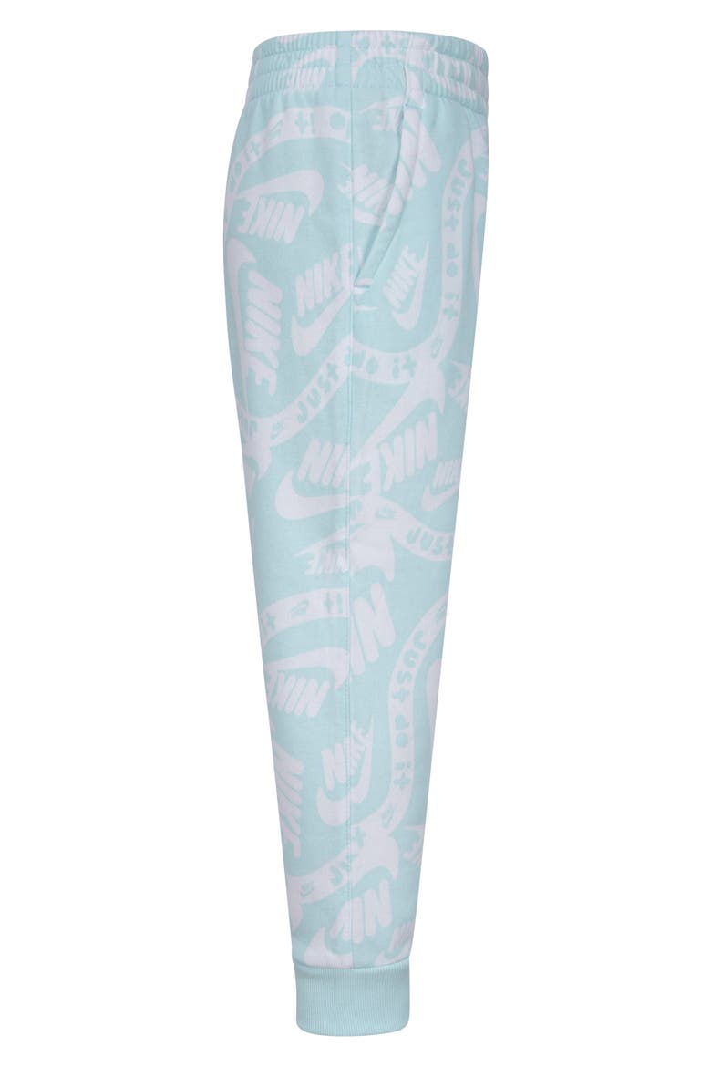 Kids' Sportswear Club Joggers, Alternate, color, JADE ICE