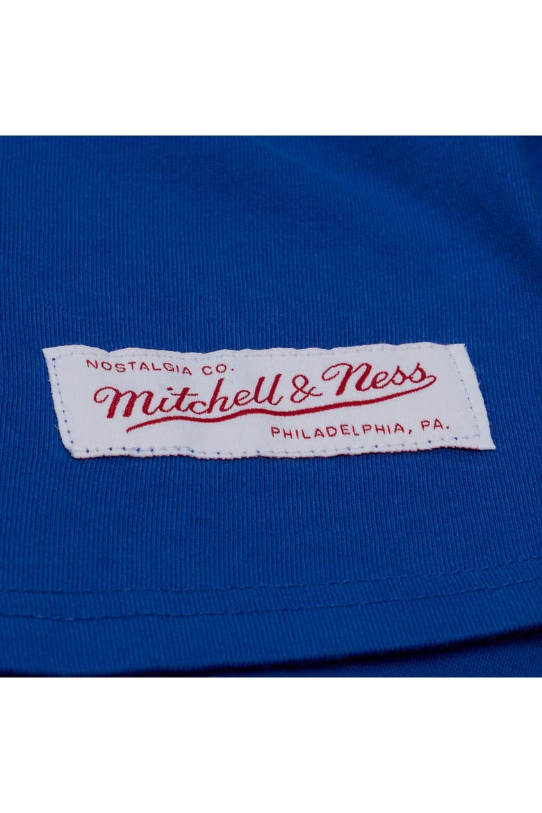 Men's Mitchell & Ness Royal New England Patriots Core Essentials Micro Logo T-Shirt, Alternate, color, Royal
