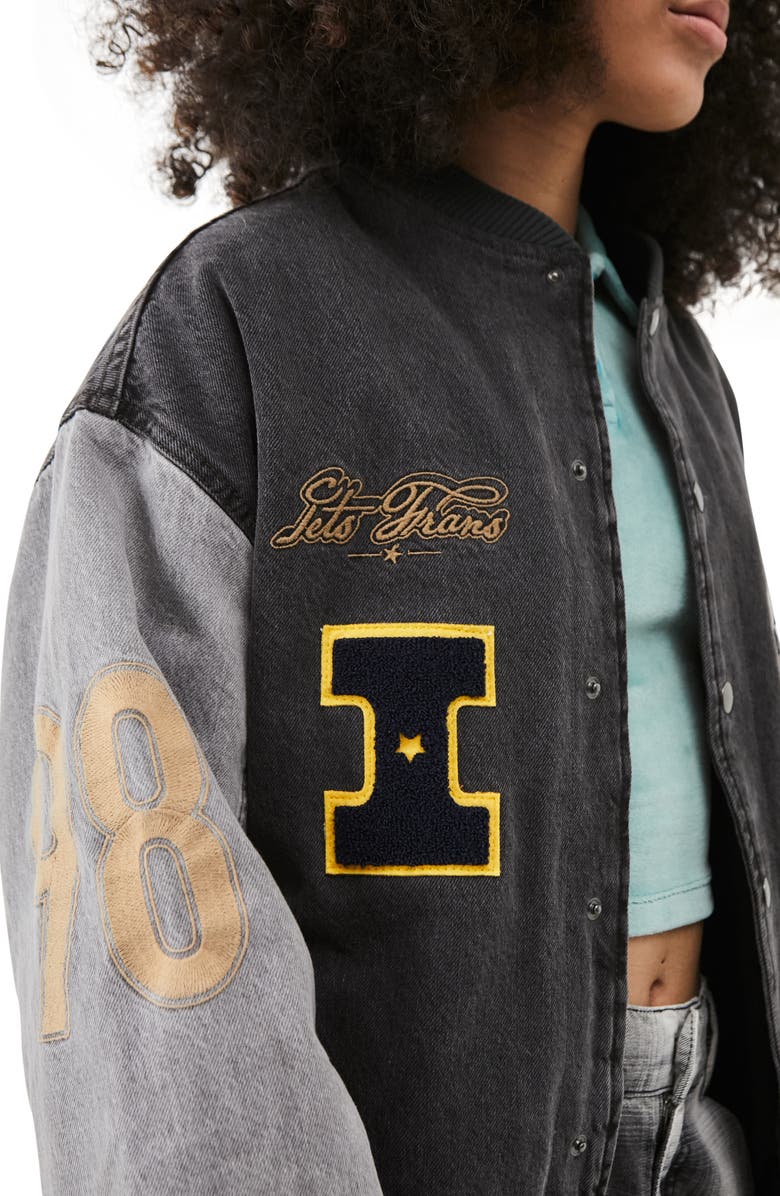 Iets Frans Casual Varsity Jacket, Alternate, color,