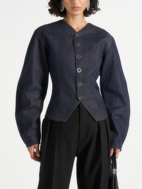 Aya Denim Hourglass Jacket