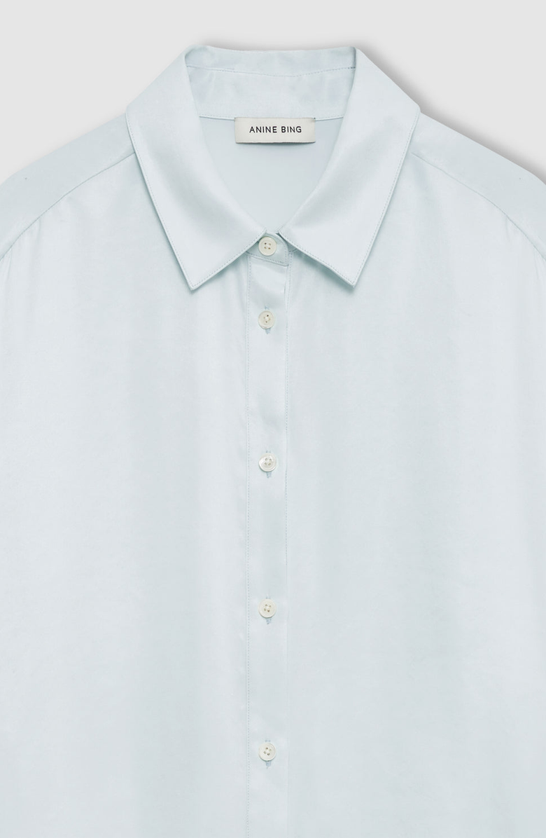 ANINE BING Coco Shirt, Alternate, color, Spring Mint