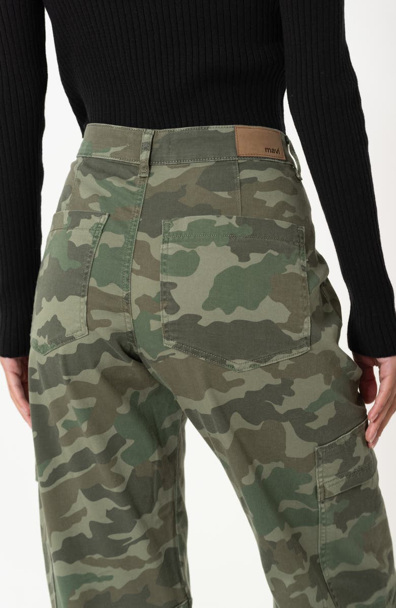 Mavi Jeans Vinnie Camo Ankle Cargo Pants, Alternate, color,