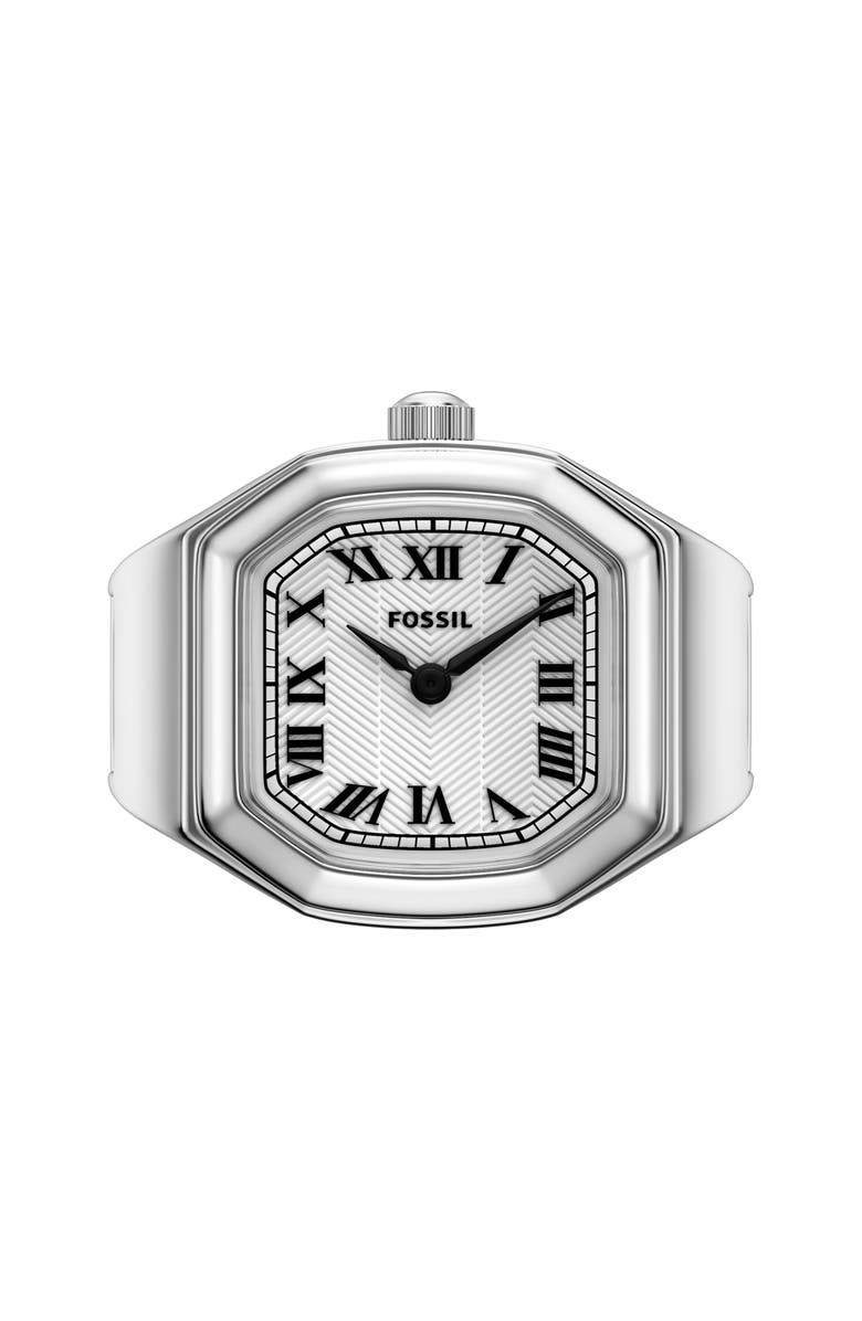 Fossil Harlow Ring Watch, 16mm, Alternate, color, Silver