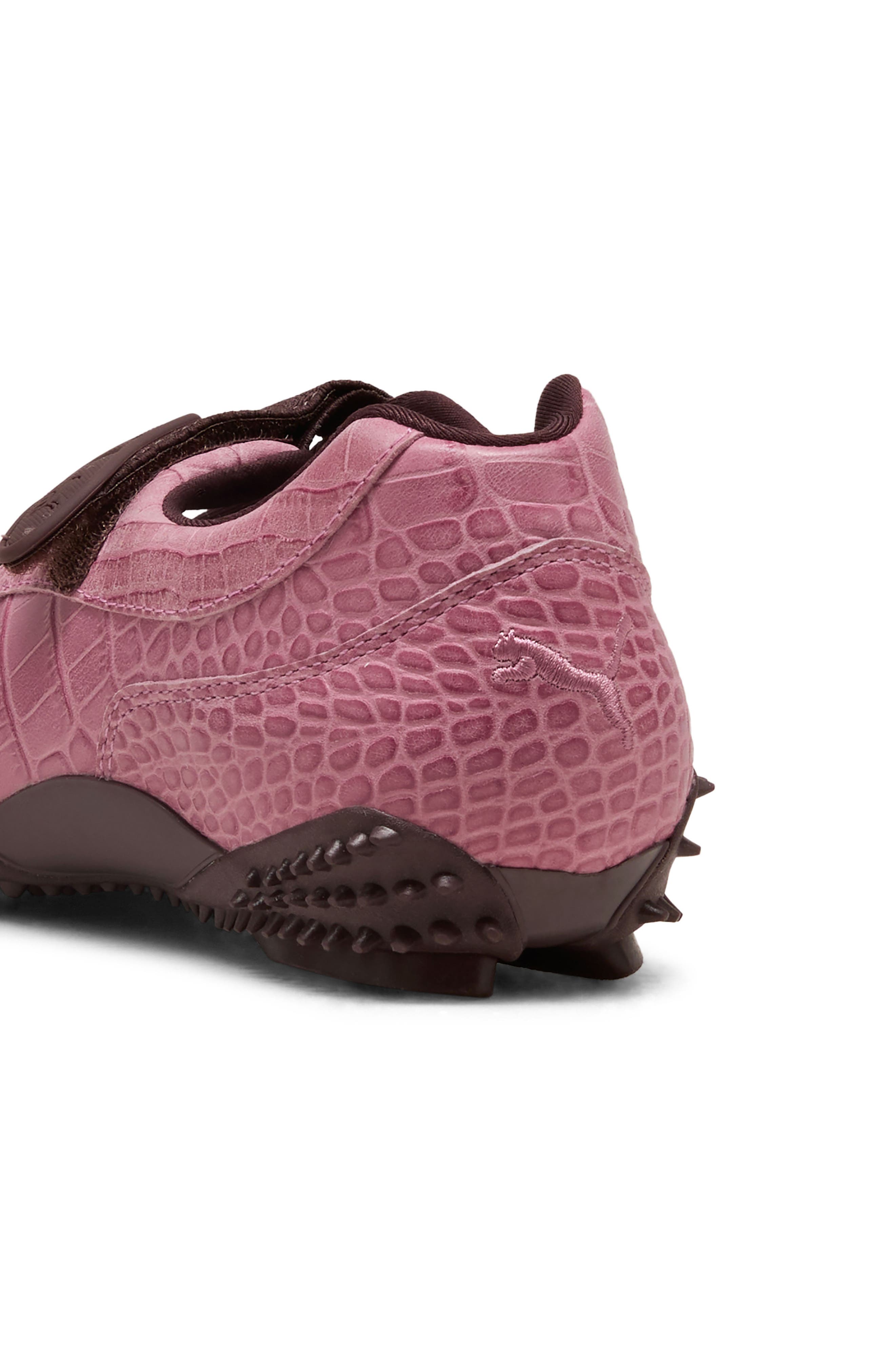 Mostro Fey Croc Sneaker, Alternate, color, POISED PINK/ CHOCOLATE BROWN