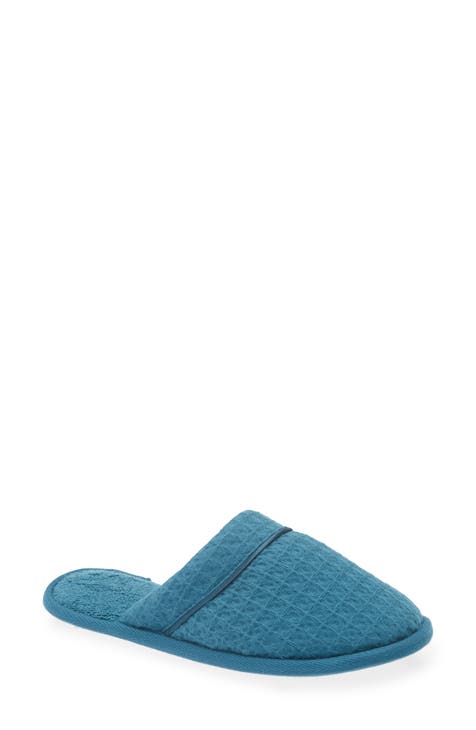 Green comfort slippers online