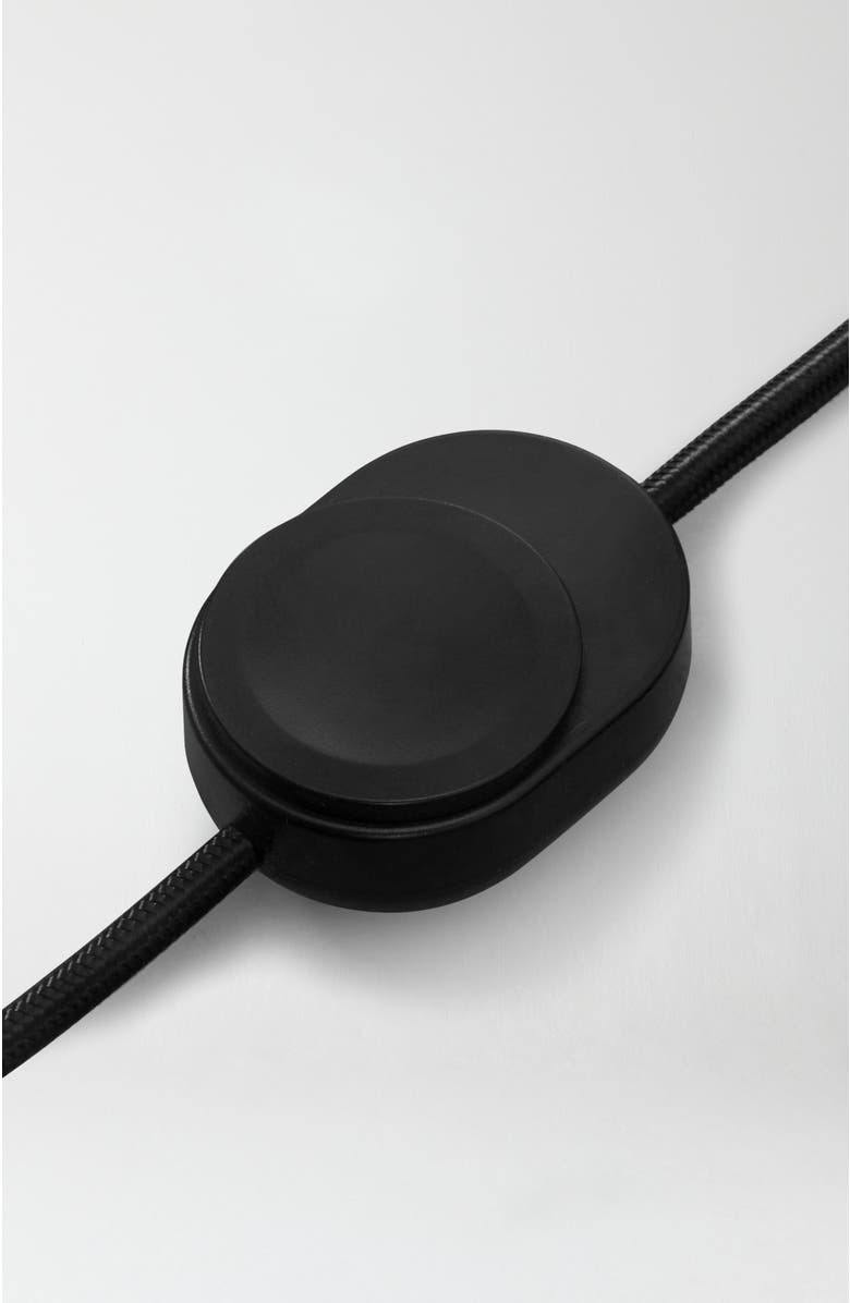 Brightech Vino 8" Curved LED Table Lamp with Globe Forsted Glass Shade and Phone Charging USB-C Port, Alternate, color, Cream