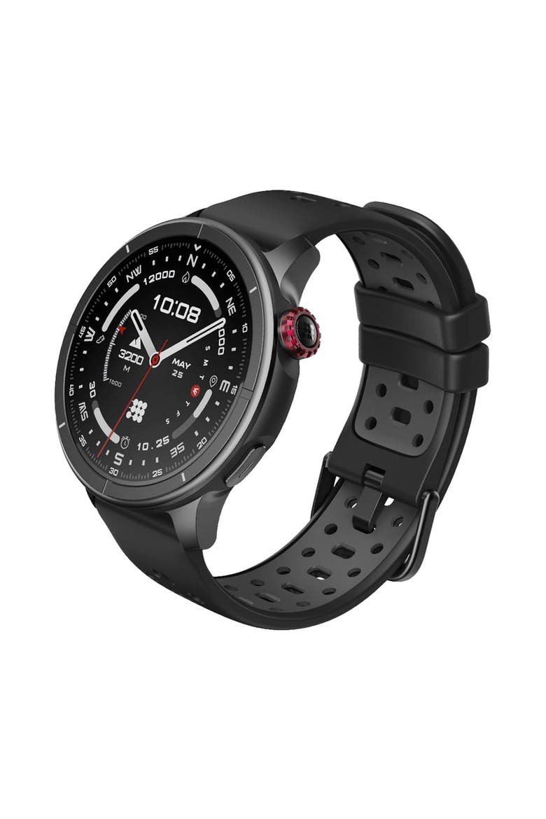 AURA Pro 2 Smartwatch with Built-In GPS, Route Navigation & Offline Maps, 1.48 inches AMOLED HD, Alternate, color, Black