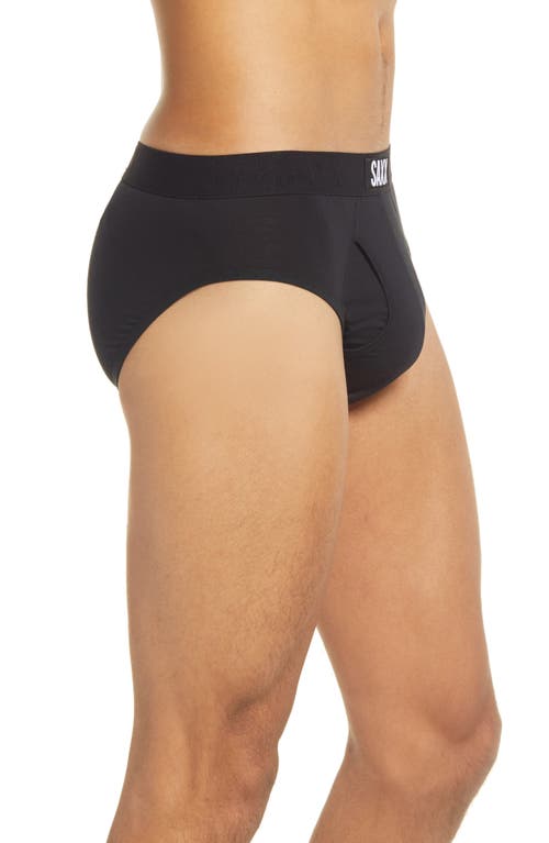 Saxx Ultra Solid Briefs In Black
