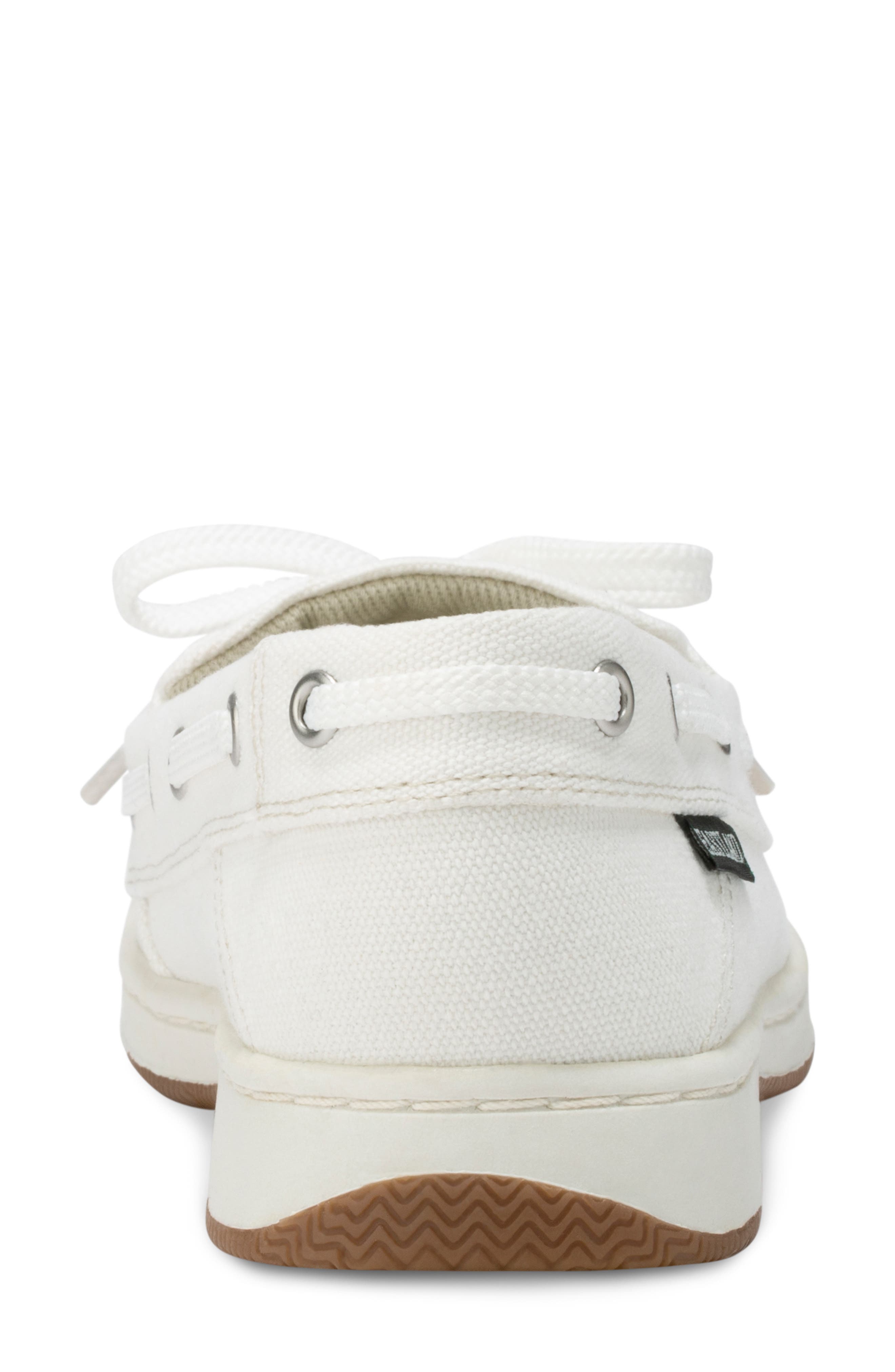 Eastland Sunset Boat Shoe, Alternate, color, White