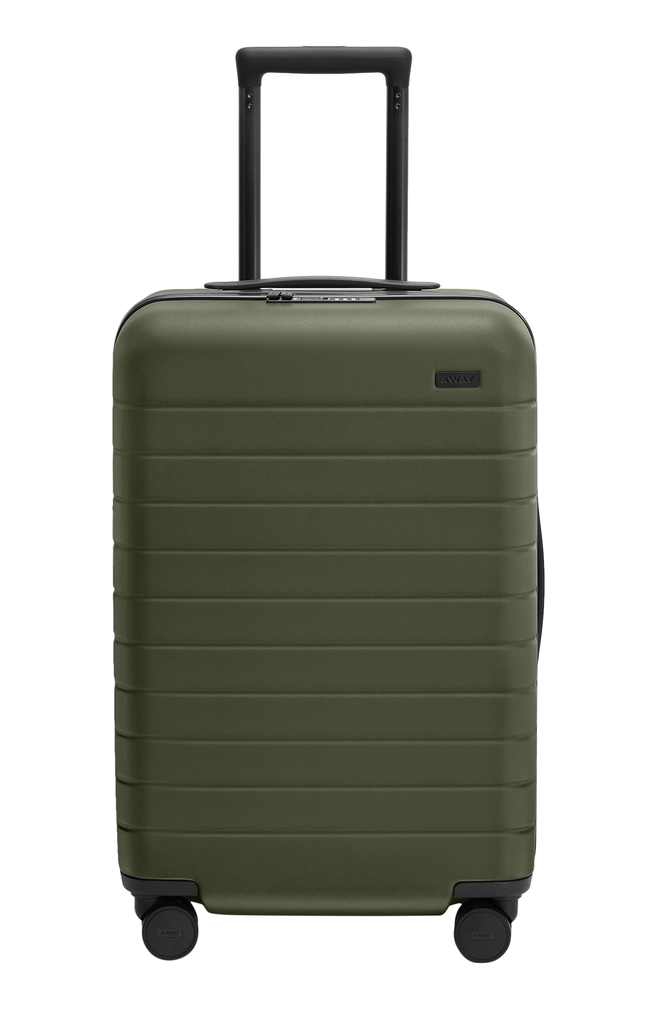 Away The Bigger Carry-On Flex Suitcase - Olive Green