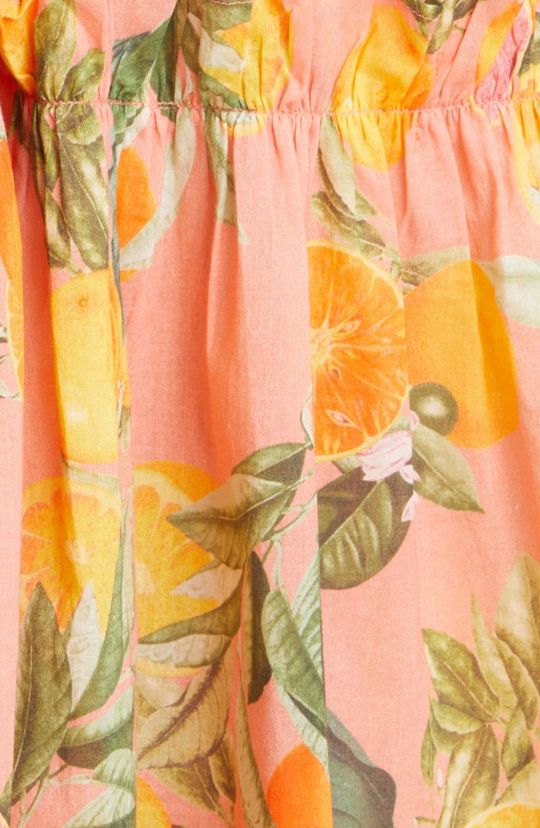 Cara Cara Harbour Island Floral Cotton Voile Sundress, Alternate, color, 