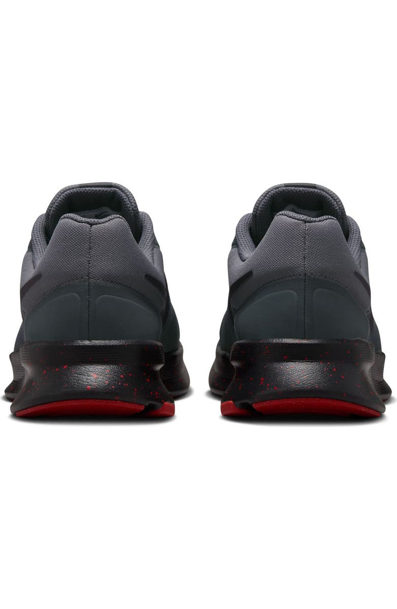 Nike Run Swift 3 Running Shoe, Alternate, color, Dark Grey/ Black/ Red