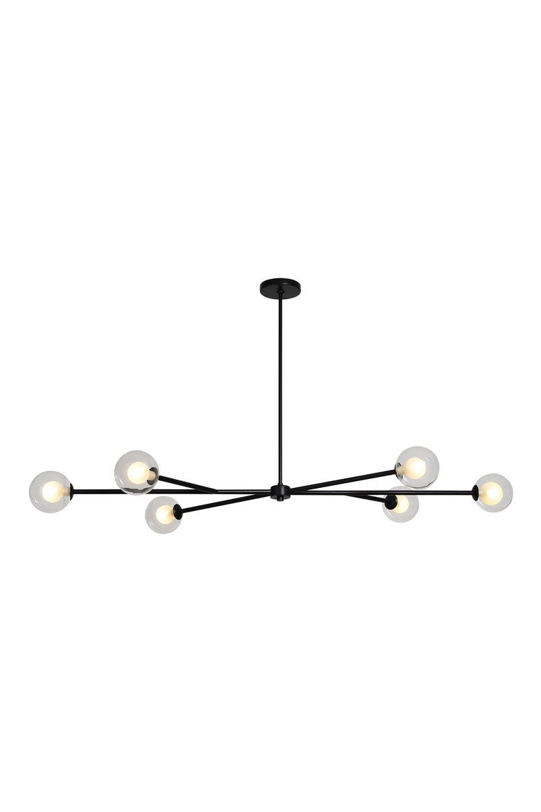 Endah Ceiling Light Fixture, Main, color, MATTE BLACK