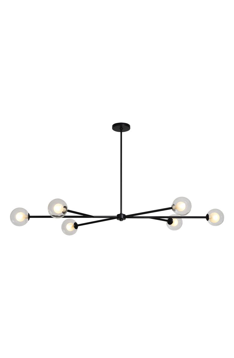 Renwil Endah Ceiling Light Fixture, Main, color, Matte Black