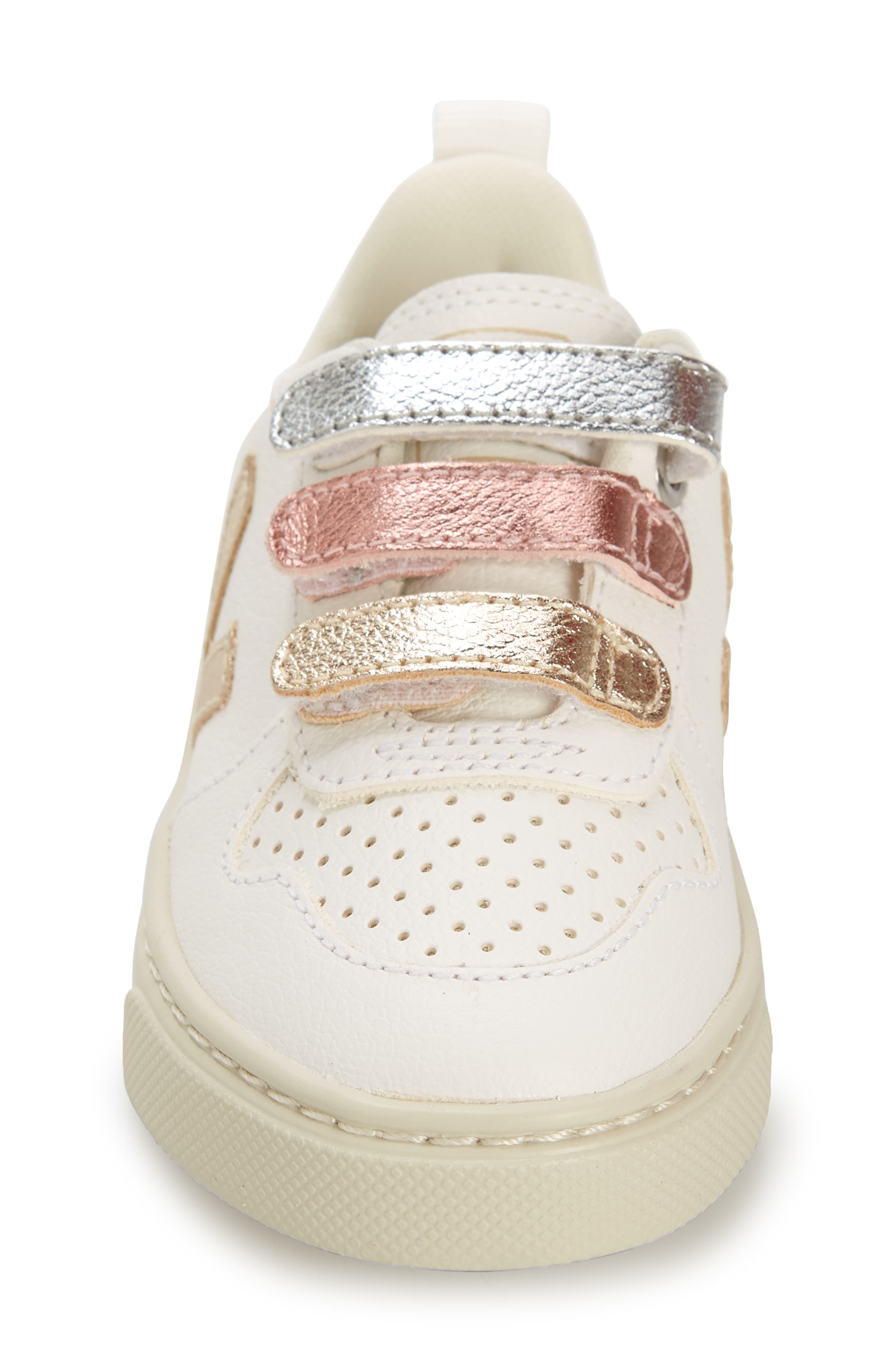 Small V-10 Sneaker, Alternate, color, MULTICO EXTRA WHITE SHINY