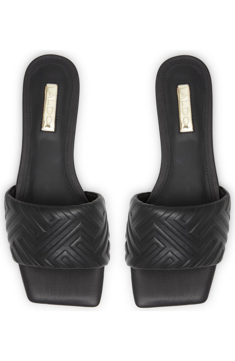 ALDO Cleona Faux Leather Slide Sandal, Alternate, color,