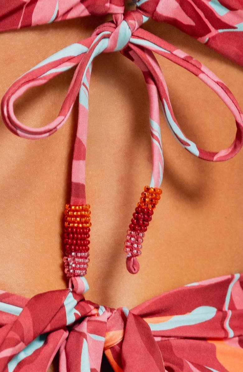 Cosita Linda Underwire Bustier Bikini Top, Alternate, color, 