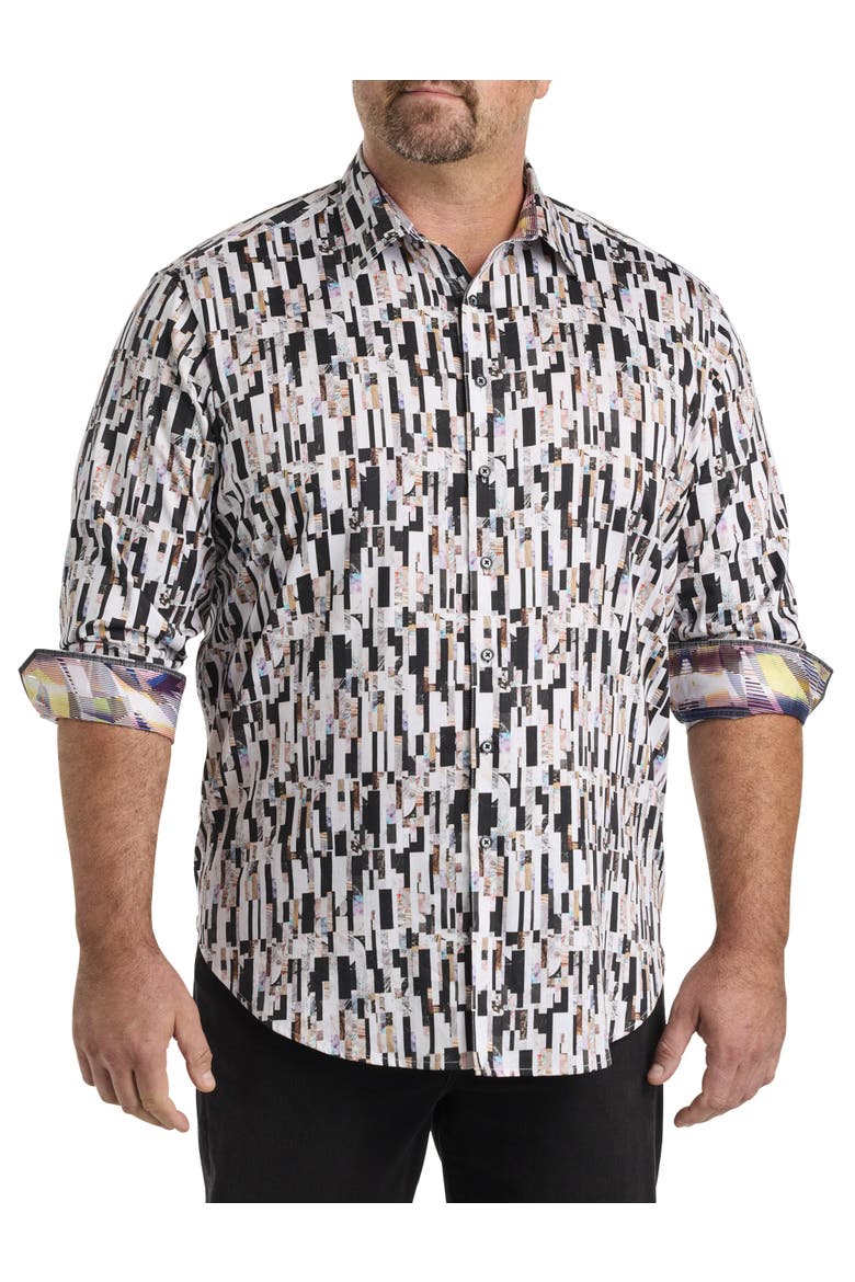 Big & Tall Pollard Sport Shirt, Main, color, MULTI