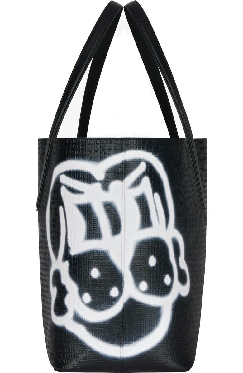 Givenchy x Chito Wing Dog Print 4G Embossed Leather Tote, Alternate, color,