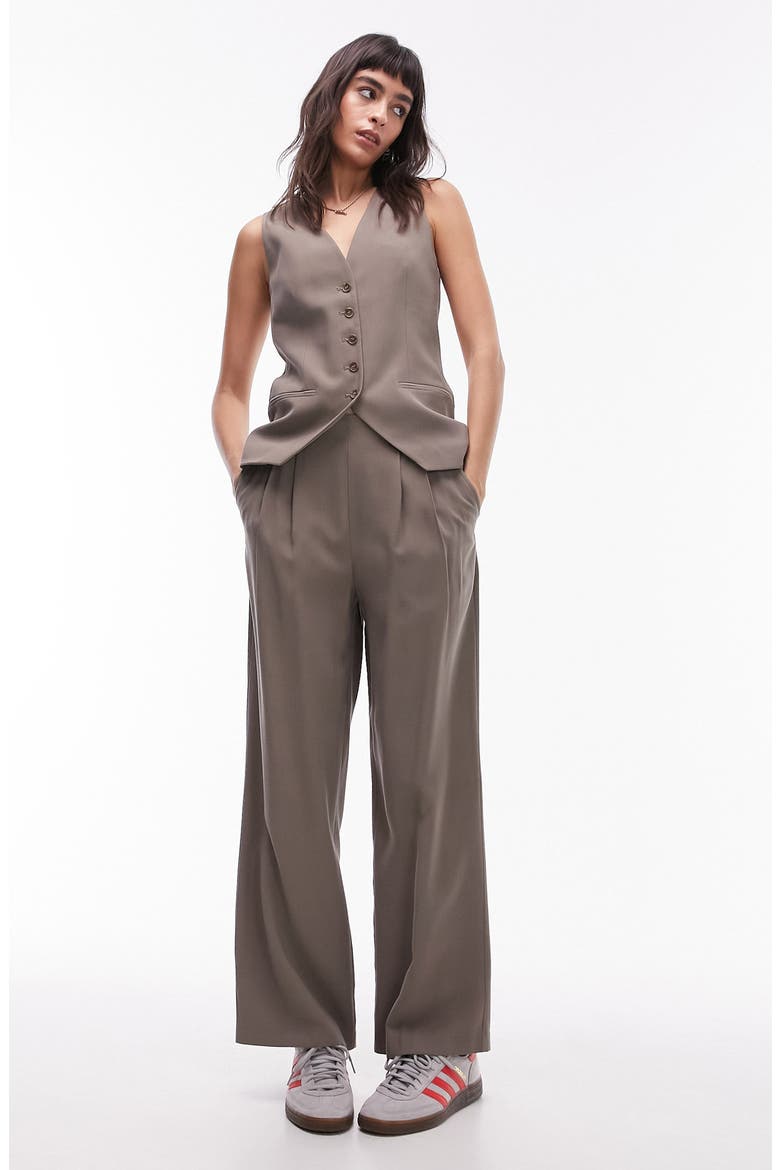 Oversize Vest, Alternate, color, MINK