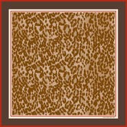 Jessie Zhao New York Leopard Allure Double Sided Silk Scarf