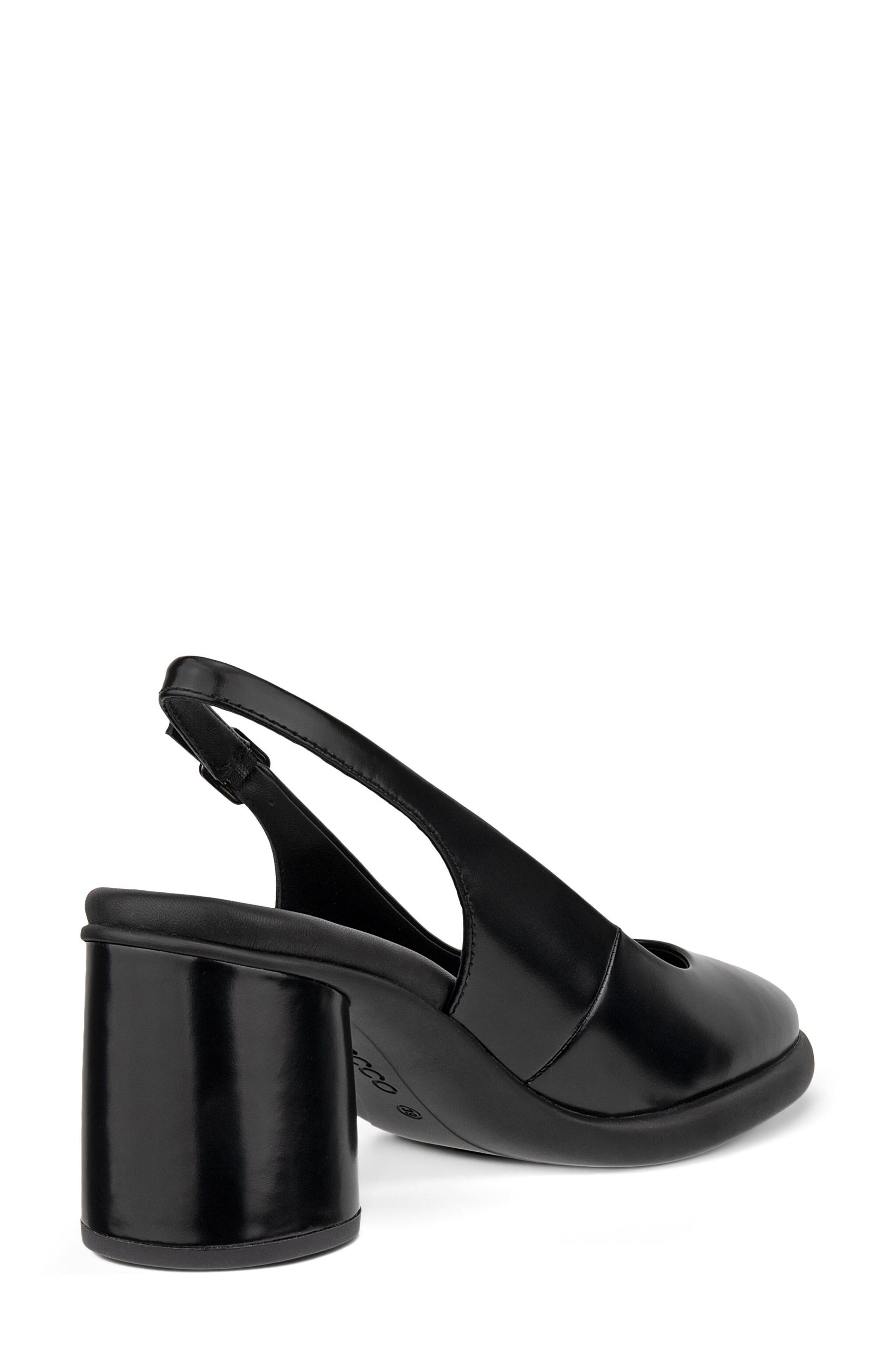 ECCO Sculpted LX 55 Slingback Pump, Alternate, color, Black