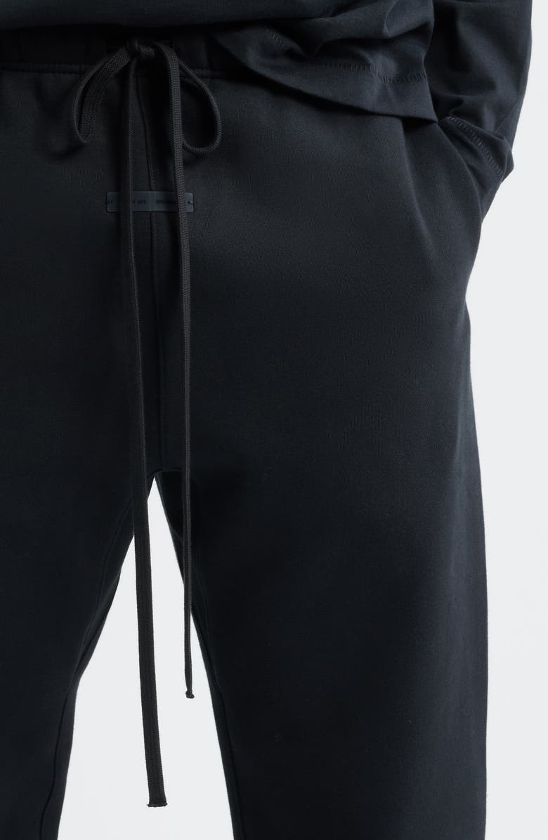 Fear of God Essentials Vintage Fleece Sweatpants, Alternate, color, Jet Black