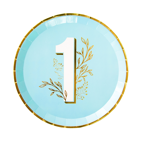 First Birthday Dinner Plates