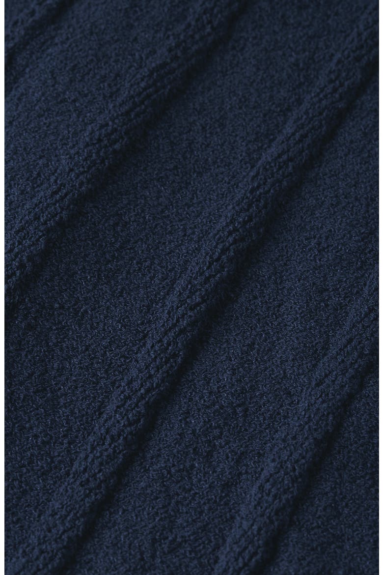 Structured Knit Shorts, Alternate, color, PAGEANT BLUE