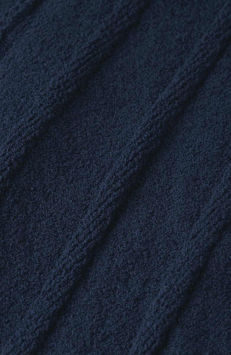 Scotch & Soda Structured Knit Shorts, Alternate, color, Pageant Blue