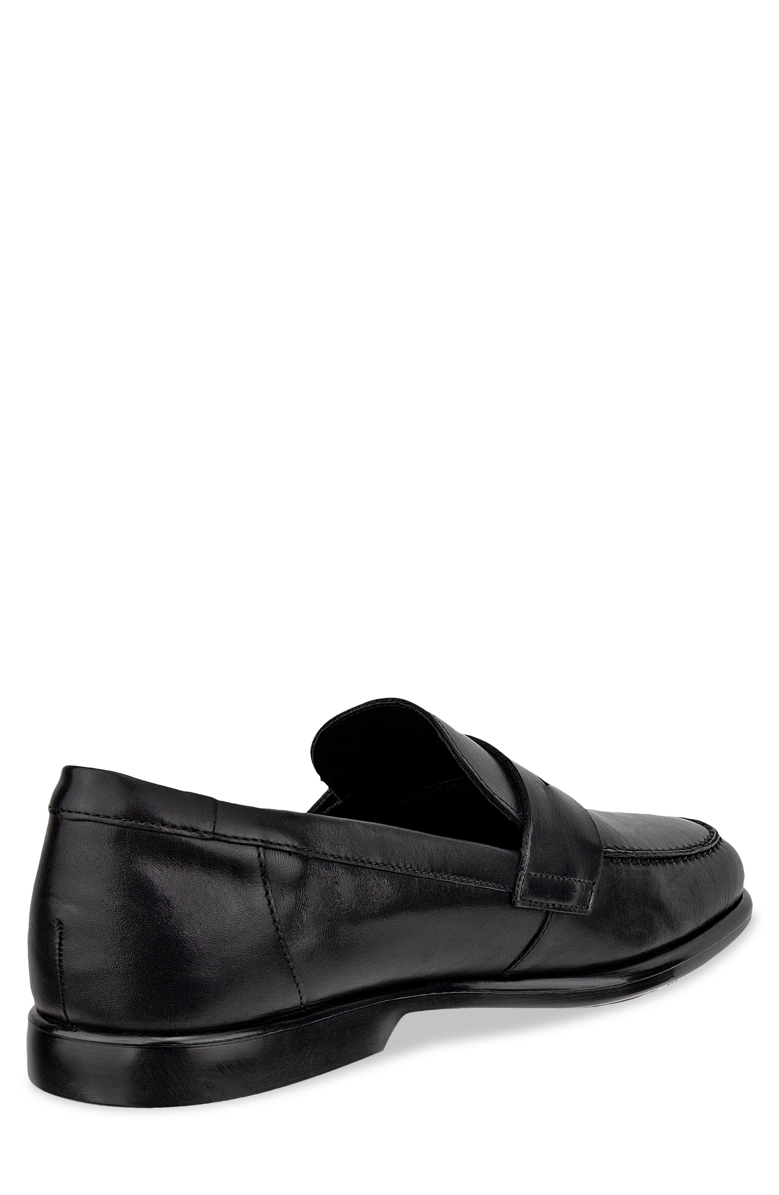 ECCO Metro Verona Penny Loafer, Alternate, color, Black