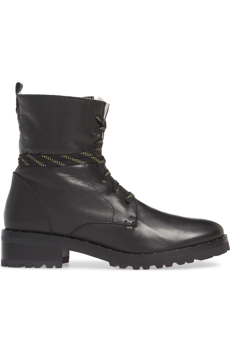 Freda Salvador Genuine Shearling Lined Hiker Boot, Alternate, color,