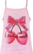 Lola + The Boys Disco Cherry Tank Top