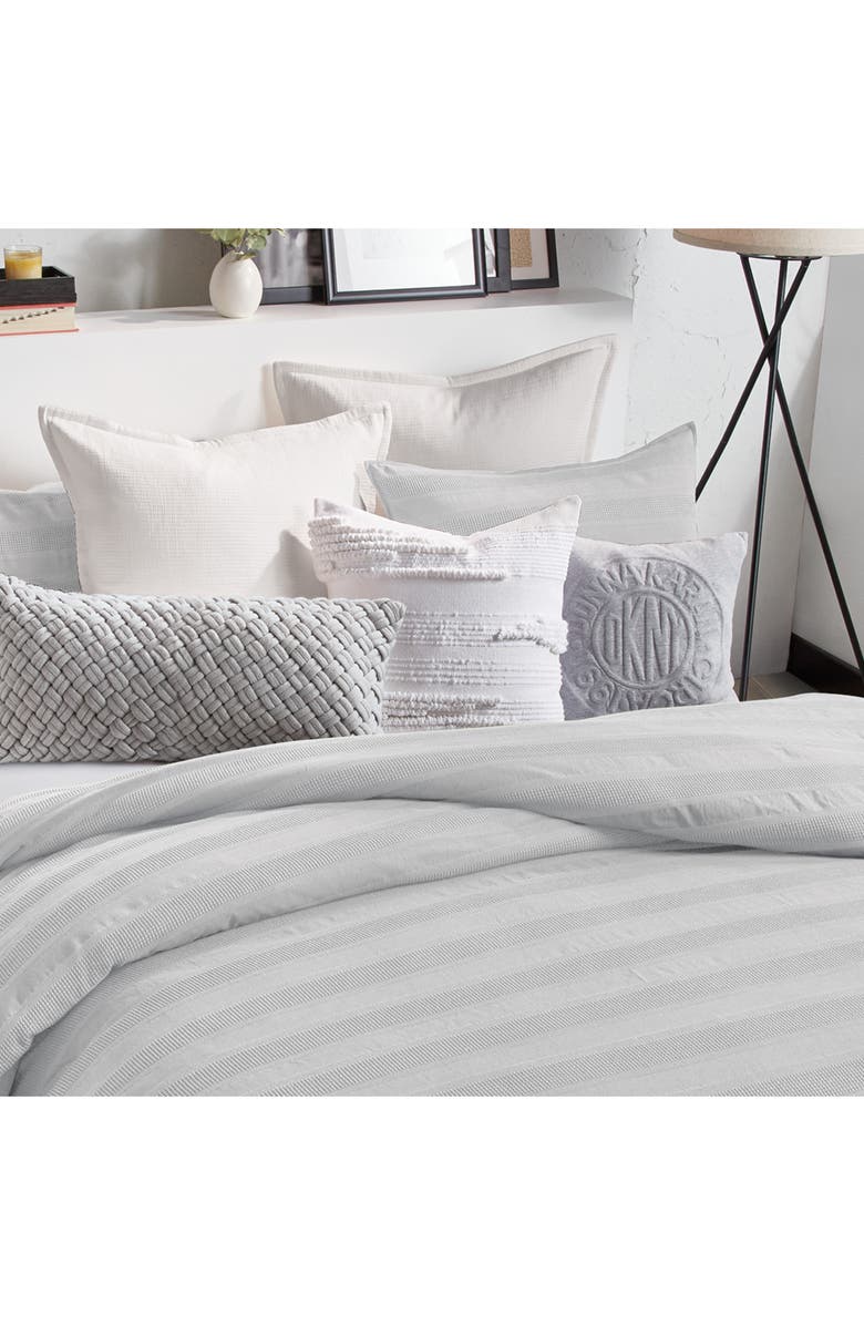 DKNY Avenue Stripe Cotton Comforter & Sham Set, Alternate, color,