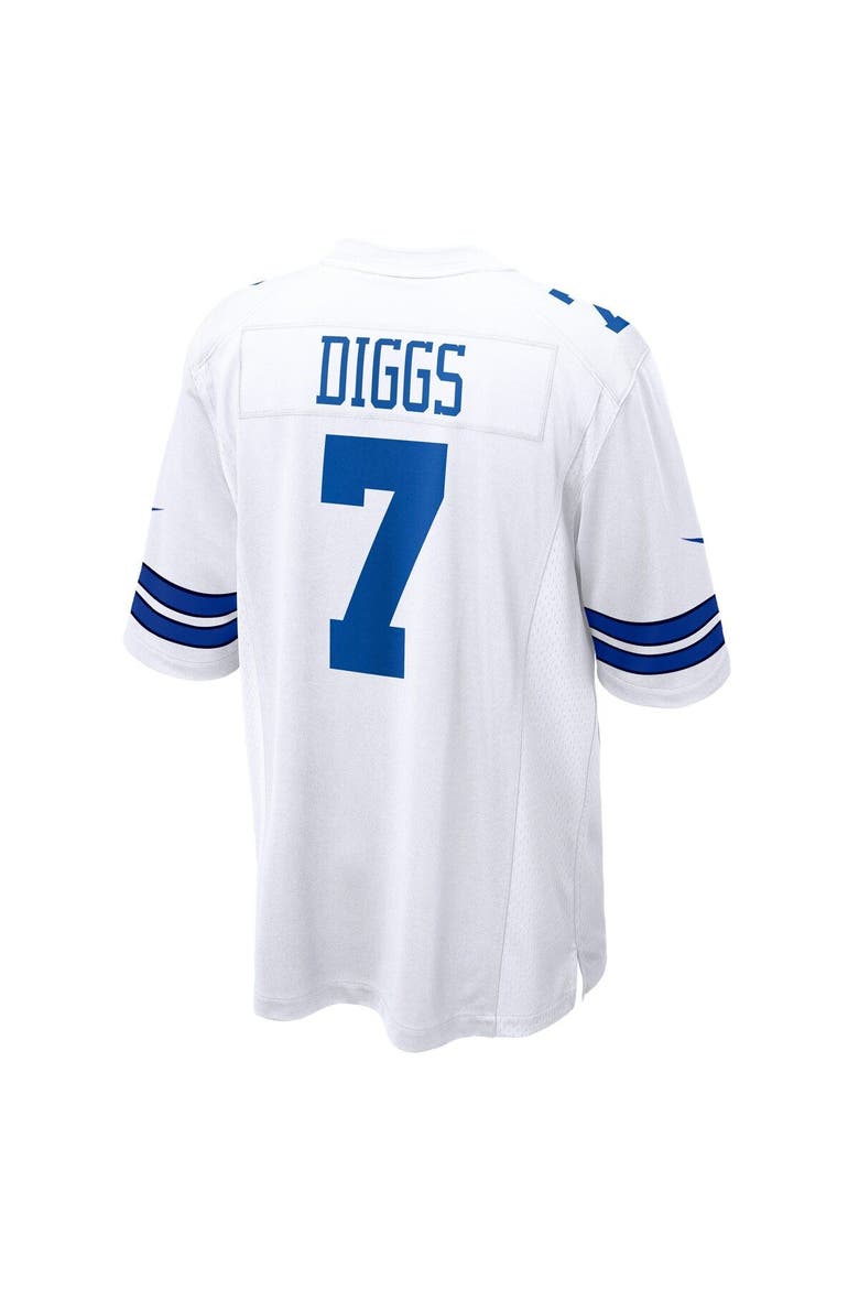 Men's Nike Trevon Diggs White Dallas Cowboys Game Jersey, Alternate, color, White