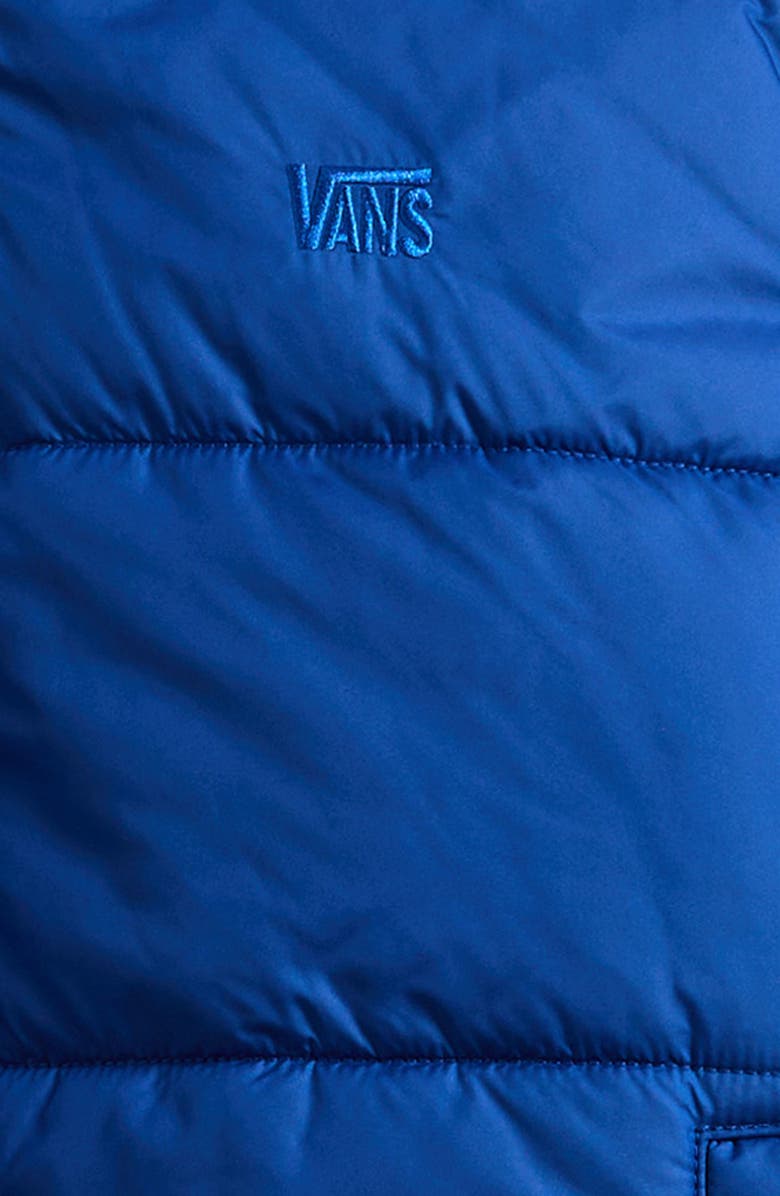 Vans Kids' Hillgate Cropped Puffer Jacket, Alternate, color, True Blue