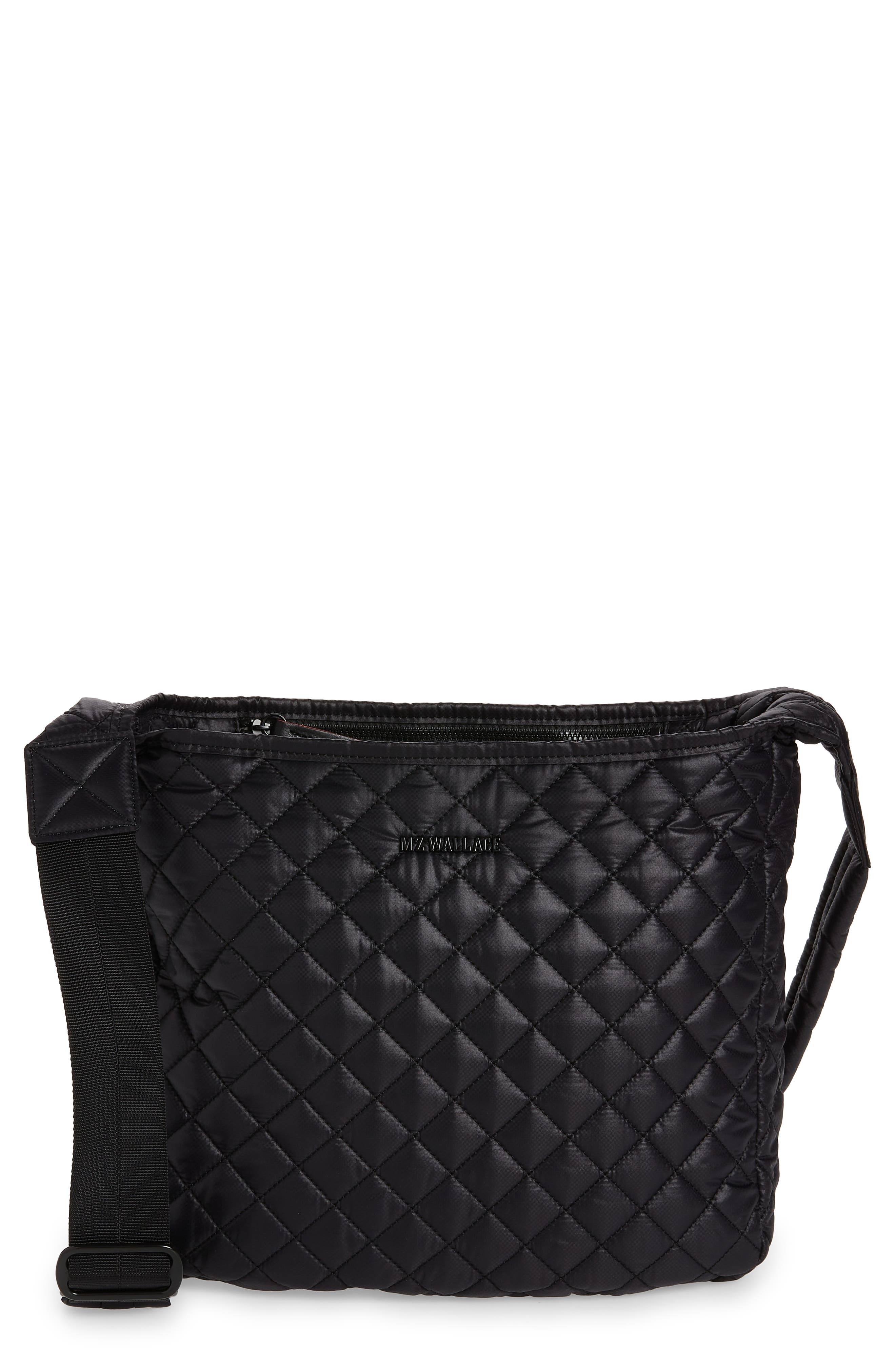 MZ Wallace Parker Quilted Nylon Crossbody Bag, Main, color, 