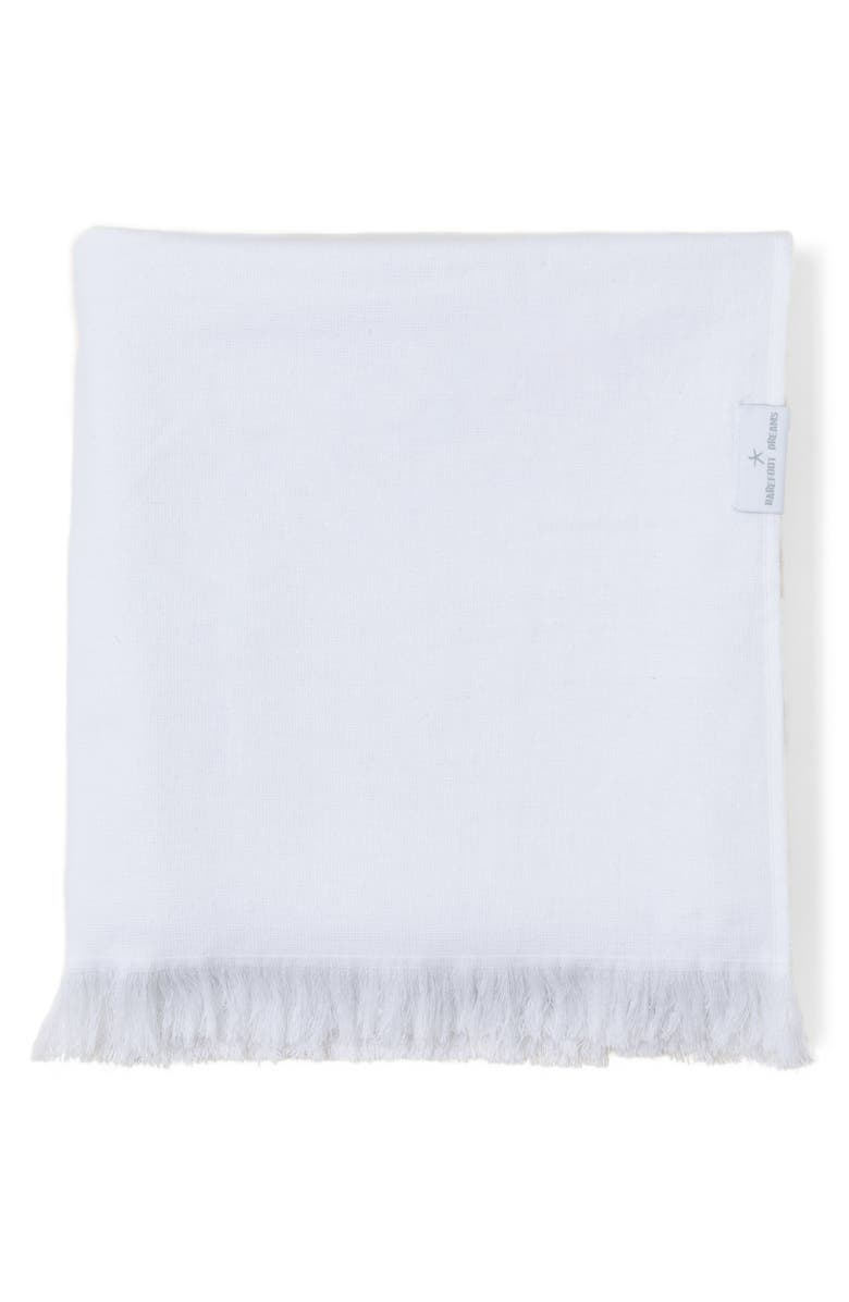 Barefoot Dreams<sup>®</sup> Bold Stripe Oversize Organic Cotton Towel, Alternate, color, 