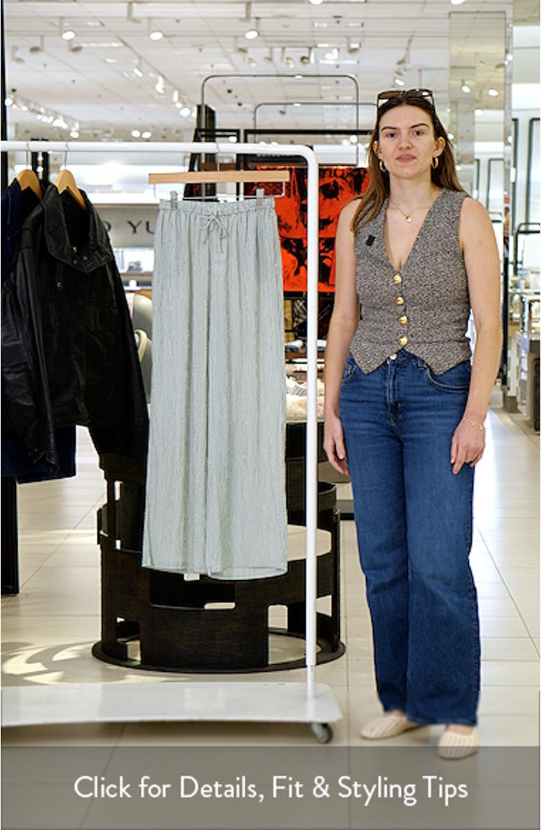 Oselia Wide Leg Pajama Pants, sales video thumbnail