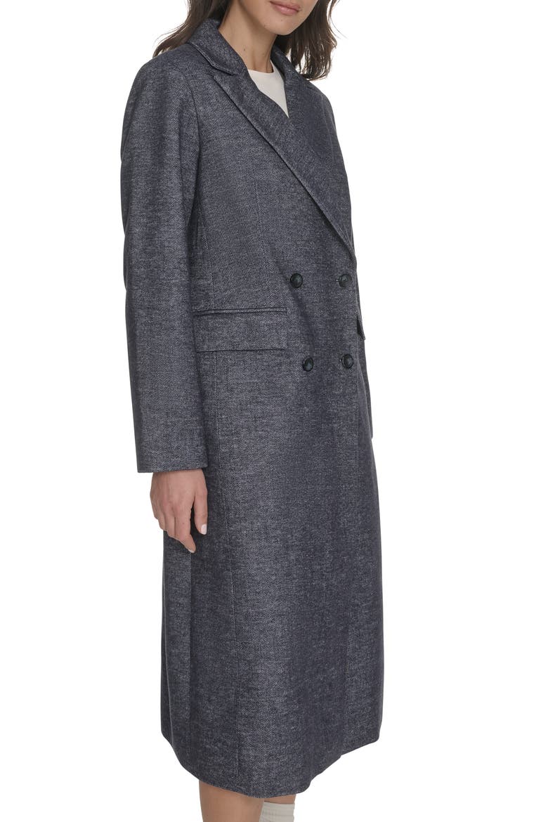 Double Breasted Jacket, Alternate, color, HEATHER NAVY