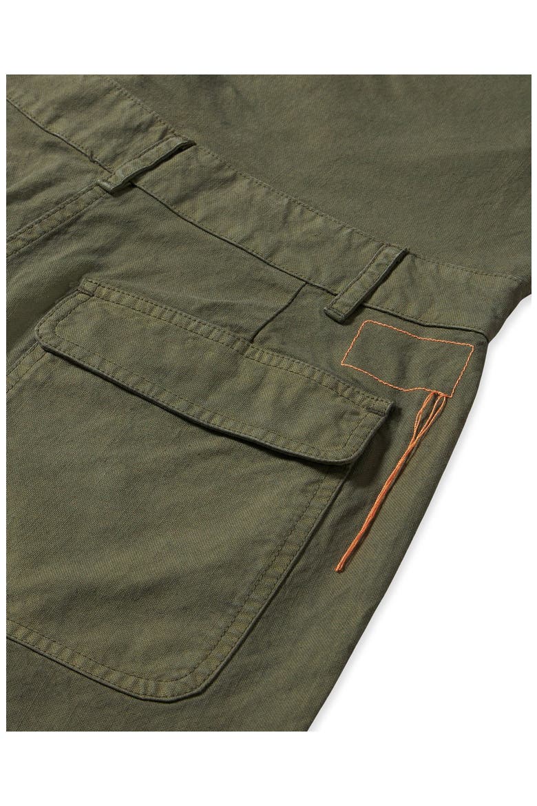 Vania Cotton Jumpsuit, Alternate, color, ARMY GREEN