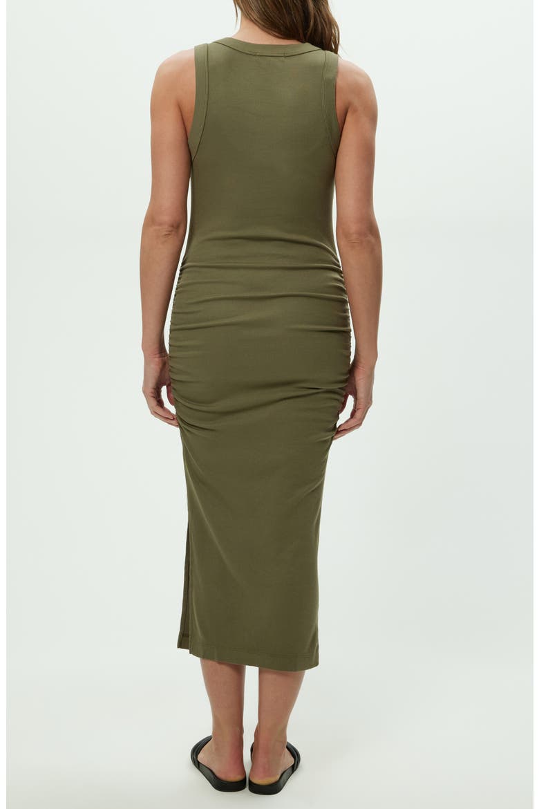 Wren Side Slit Sleeveless Body-Con Midi Dress, Alternate, color, CAPER