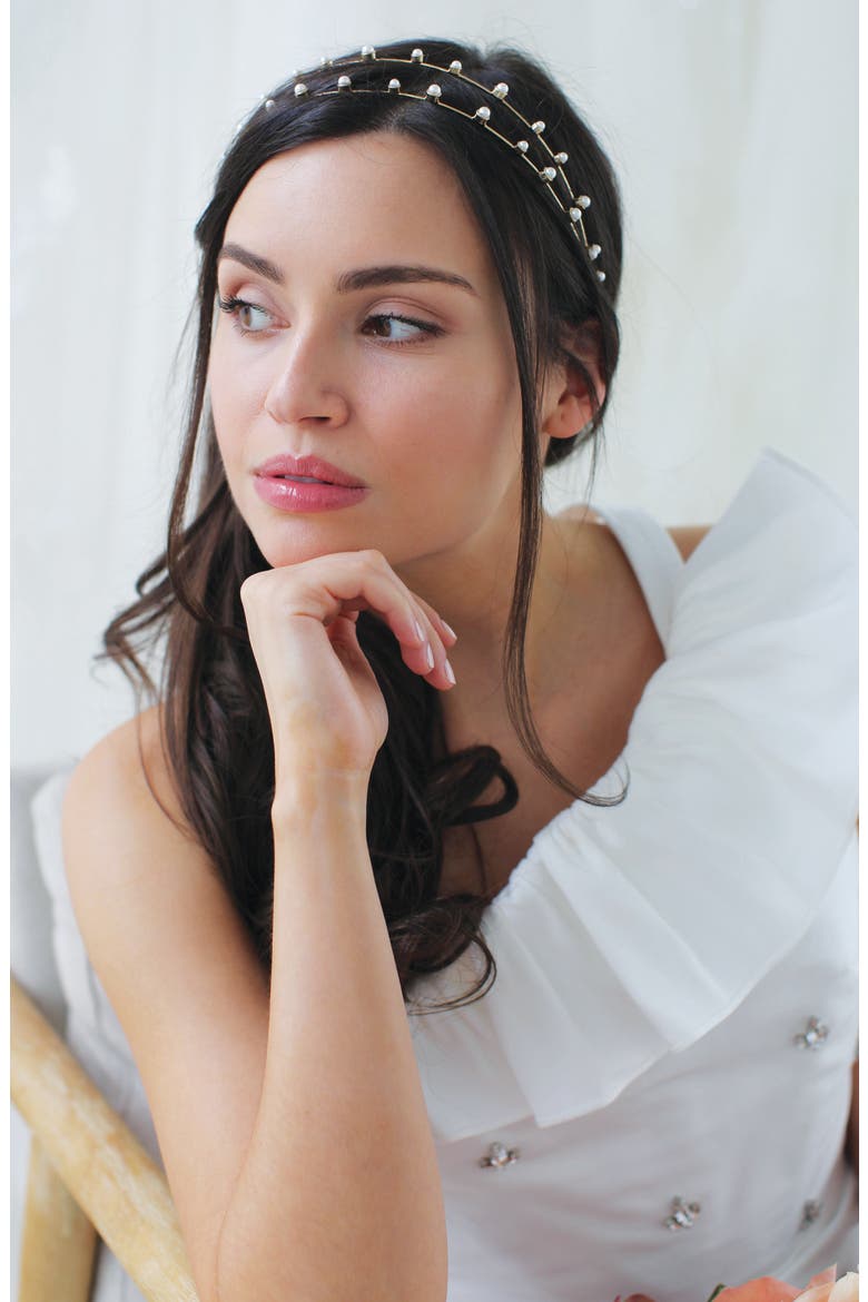 Florence Headband, Alternate, color, GOLD