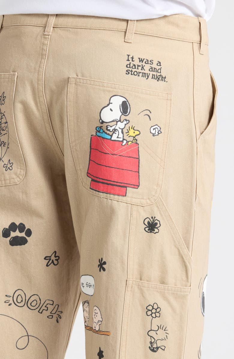 MARKET x Peanuts Senior Flat Front Pants, Alternate, color, 